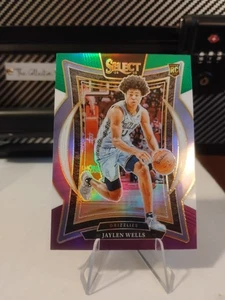 Jaylen Wells 2024-25 Panini Seleziona Verde Bianco Viola #79 Grizzlies - Foto 1 di 4