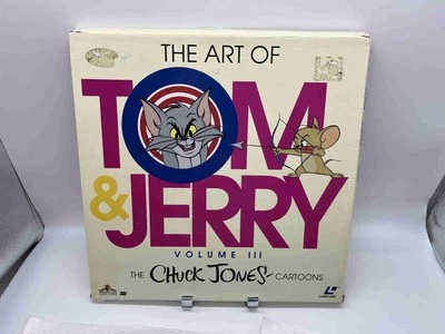 "The Art of Tom & Jerry Volume III" Box Set Laserdisc LD - Chuck Jones Cartoons Foto 1 de 3