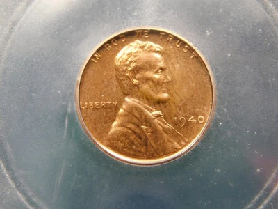 1940  Proof  Lincoln Cent   Item # 3469 - Image 1 of 3