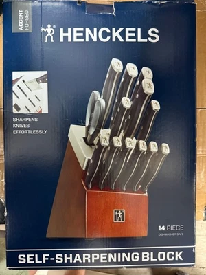 ZWILLING J.A. HENCKELS Henckels Forged Accent 14pc Self-Sharpening Knife Block Set