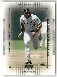 2003 UD PATCH COLLECTION #26 FRANK THOMAS CHICAGO WHITE SOX - Bild 1 von 2