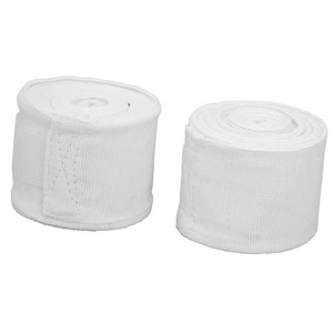 (White)Sports Hand Wraps Quick Drying Cotton 5m Hook Design Muay Thai Hand SC - Picture 1 of 12