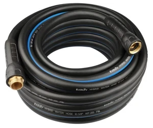Hybrid Garden Hose 5/8 IN. x 50 FT, Heavy Duty, Lightweight, Flexible with Sw... - Picture 1 of 6