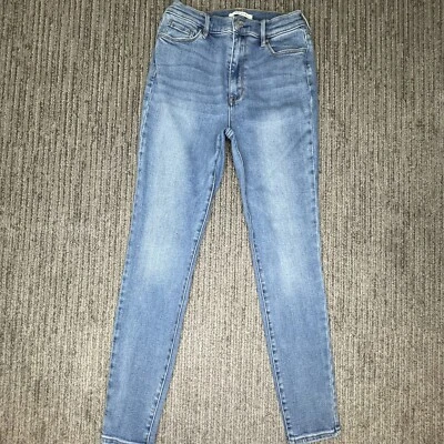 Молодежные джинсы Pacsun размер 28 длинные для девочек узкие со средней посадкой из денима синие - Изображение 1 из 2