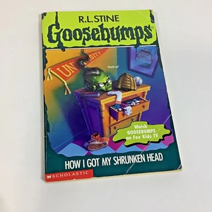 Goosebumps #39 How I Got My Shrunken Head (1996) 1st ED/1st PRT! - Picture 1 of 2