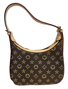Lany Patterned Purse Brown/tan - Picture 1 of 7
