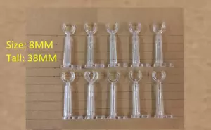 Menge 5 Leuchtreklame Röhre Unterstützung/Ständer Zubehör 8mm - Bild 1 von 1