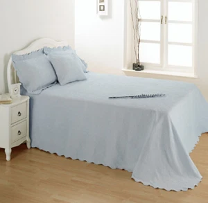 Victoriana Matelassé French Style Bedspread Throw & Pillow Shams by Diana Cowpe - Picture 1 of 16