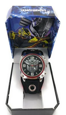 Reloj Pulsera Transformers Hombre Nuevo en Caja Original - Imagen 1 de 4