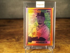 2021 Topps PROJECT 70 MOOKIE BETTS 433 by Morning Breath RAINBOW FOIL #12/70 - Picture 1 of 3