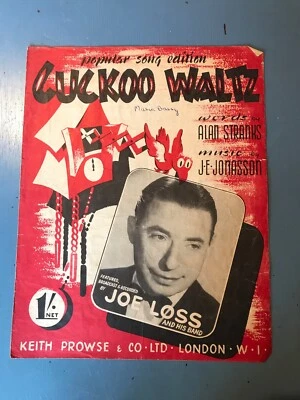 Vintage Songsheet - Cuckoo Waltz - 1920 - Joe Loss - Piano & Voice - Image 1 of 3