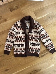 Jcrew Wallace & Barnes rustic shawl cardigan in jacquard Size S - Picture 1 of 7