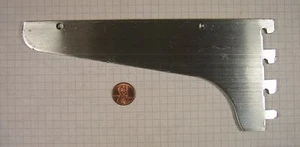 CAPITOL #2302-8" REGALTRÄGER, STAHL, SCHWERLAST, SATINIERT VERZINKT - Bild 1 von 2