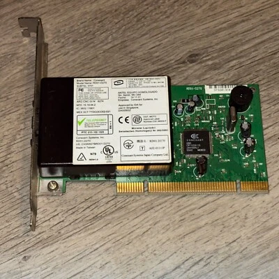 Conexant RD01-D270 56K V.92 PCI Fax/Modem Card IBM FRU 22P7943  - Image 1 of 4