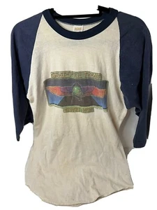 Grateful Dead Egypt 1978 Original Raglan 3/4 Sleeve Shirt Alton Kelley Vintage M - Picture 1 of 6
