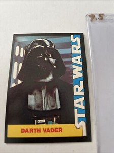 Vintage 1977 Star Wars Wonder Bread DARTH VADER FIVE (5) Card Nice Ex Mint++ I27