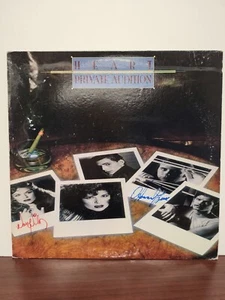 Rare Heart - Private Audition [USED][LP] signed by Howard Leese and Nancy Wilson - Picture 1 of 2