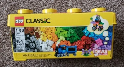 LEGO Classic Medium Creative Brick Box 10696 Building Toys Kit 484 Pieces - Image 1 of 4