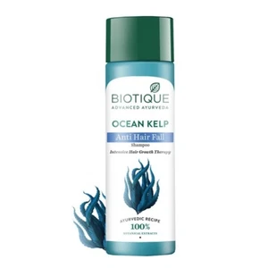 Biotique Ocean Kelp Anti Hairfall Shampoo Intensive Hair Growth Therapy 190ml - Picture 1 of 8