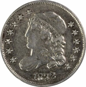 1832 Bust Silver Half Dime AU Uncertified #1113 - Picture 1 of 2