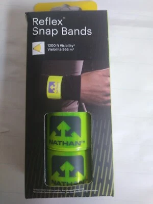  2 - NATHAN 'REFLEX' SNAP BANDS 1200 ft Visibility - Image 1 of 2