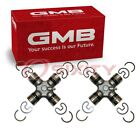 2 pc GMB Front Shaft All Universal Joints for 2007-2019 Toyota Tundra cf Toyota Tundra