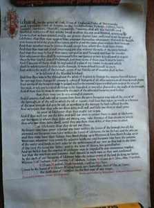 Facsímil vintage edición limitada conmemorativo de la carta y carta de Colchester - Imagen 1 de 7