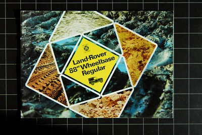 Land Rover 88” wheelbase Regular Sales brochure Series 3 - Image 1 of 4