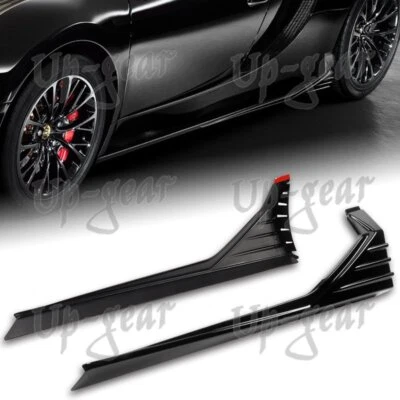 Saia difusor divisor lateral tipo MP 30,6" x 9,5" universal pintada de preto 30,6" x 9,5" - Imagem 1 de 4