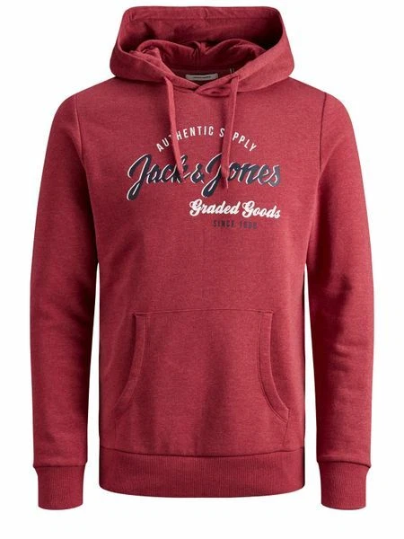 JACK&JONES Sudadera Hombre con Capucha Manga Larga Diversos Colores Nuevo - Imagen 1 de 1