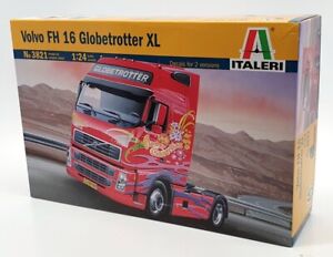 Italeri 1/24 Scale Model Truck Kit 3821 - Volvo FH16 Globetrotter XL