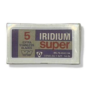 Wizamet Super Iridium Blades (5 Blades) NOS - (Pre-Owned) - Picture 1 of 2