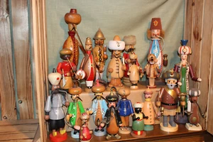 Sultan Mohr Türken Räuchermännchen zur Auswahl orginal Erzgebirge DDR Expertic - Bild 1 von 27