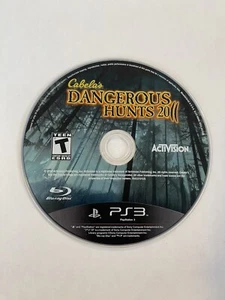 Cabela’s Dangerous Hunts 2009 (Sony Playstation 3 / PS3, 2009) Disc Only TESTED  - Picture 1 of 9