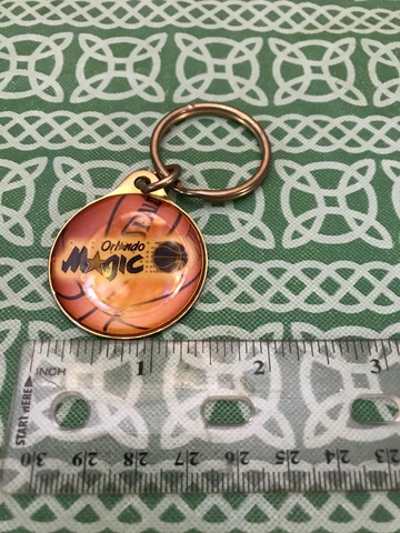 Signed Wincraft USA Orlando Magic Basketball Keychain FREE SHIPPING Cover