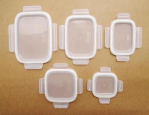SNAPWARE Plastic COVERS for Corelle White BAKE SERVE STORE DISH *Choose Size - Picture 1 of 3