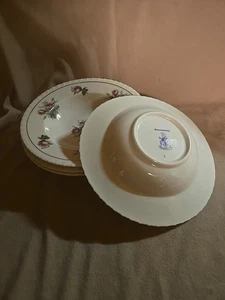 4 Hannover "ANNIVERSARY" ROSA ROSEN SUPPENSCHALEN 8" Rand zu Rand - Bild 1 von 4