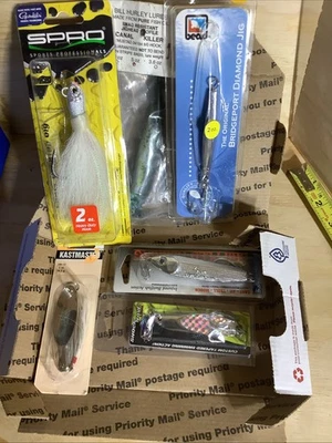 瘫痪鲱鱼 Spro Bucktail Kastmaster Bill Hurley 海啸  — 第 1/4 张图片