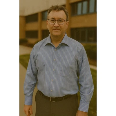 Kirkland Signature Men's Stripe Blue Button Down Shirt Sz 17-35 Business Casual - Image 1 of 4