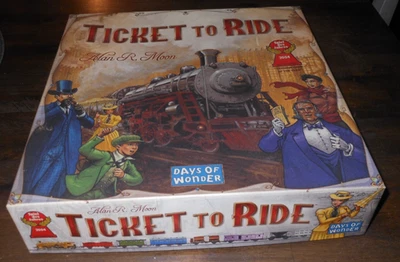 Ticket to Ride Strategy Board Game for Ages 8 and Up, from Days of Wonder 2004 - Image 1 of 4
