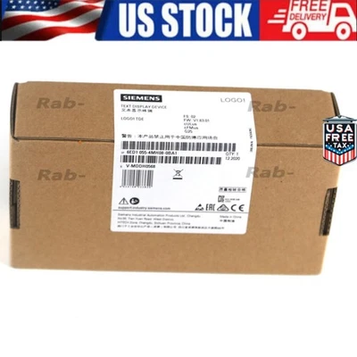 New Siemens 6ED1055-4MH08-0BA1 LOGO! TD text display, 6-line 6ED1 055-4MH08-0BA1 - Image 1 of 4