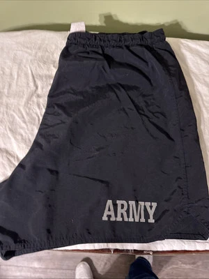 Vintage US ARMY PT Shorts XL Lined Lightweight Fitnes Running Training - Image 1 of 4
