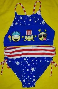 JUSTICE SWIMWEAR SIZE 12 MULTICOLOR NEW - Picture 1 of 1