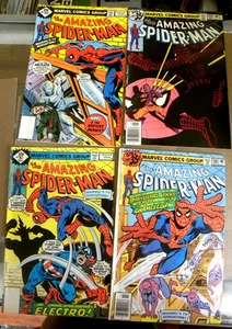 Marvel 1978 4 ishs AMAZING SPIDER-MAN 186 187 188 189 VF/NM gb - Bild 1 von 15