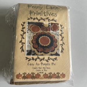 Penny Lane Primitives Easy As pumpkin Pie Pattern & fabric - Imagen 1 de 2