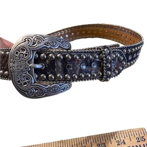 Nocona Boots Children’s Western Belt 22” Camo Pattern and Gorgeous Buckle - Picture 1 of 3