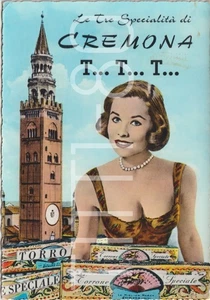 LE SPECIALITA' DI CREMONA - T... T... T... - LE TRE T CON PIN UP 1962 - Imagen 1 de 1