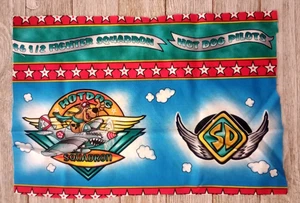 Scooby Doo Hot Dog Squadron Tela de Costura Artesanía Longitud Pieza 10" X 7" Nuevo - Imagen 1 de 2