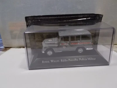 altaya sc1/43 jeep willis policia militar - Immagine 1 di 3