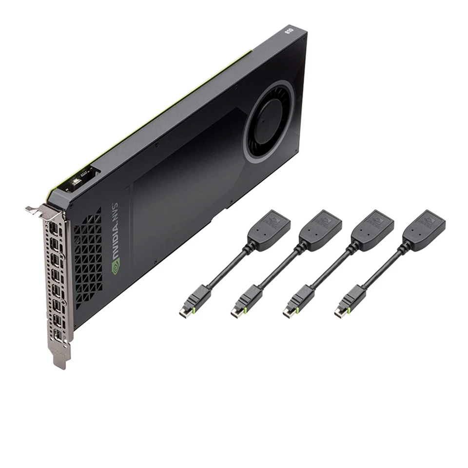 PNY NVIDIA NVS 810 - 8x Outputs Graphics Card 699-5G201-0500 - Image 1 of 4